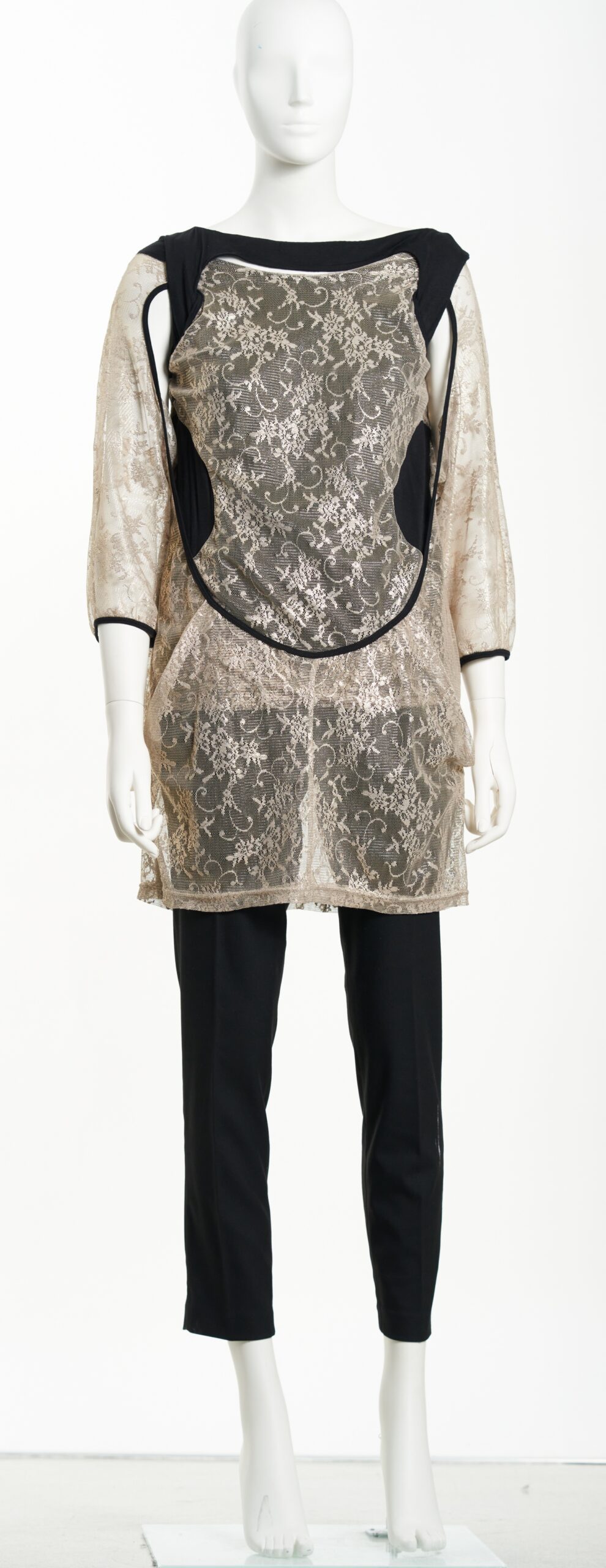 Structural Contrast Dress