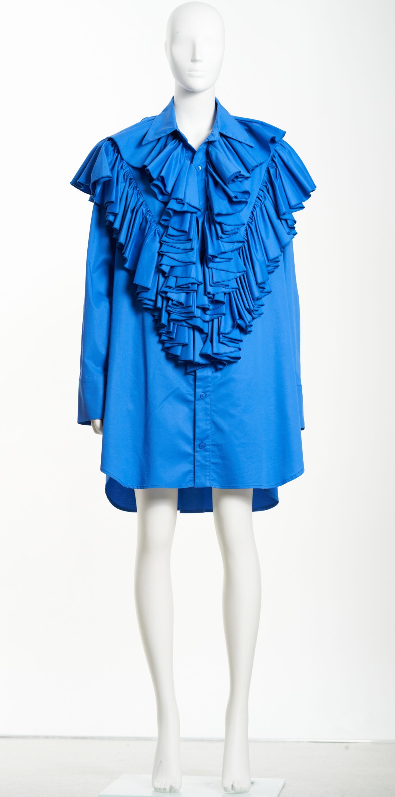 Full Ruffle at Front Dress